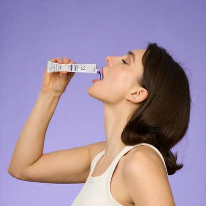 Purple Bright Mouthwash – Because White Teeth Start with the Right Swish.